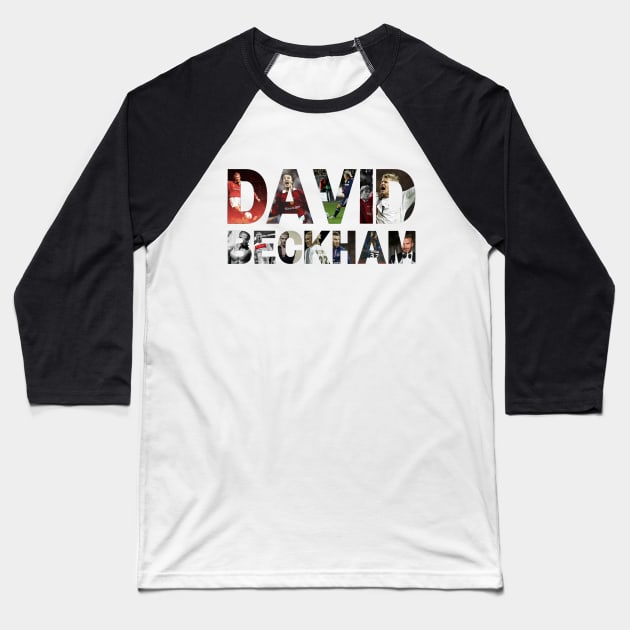 David Beckham Baseball T-Shirt by create